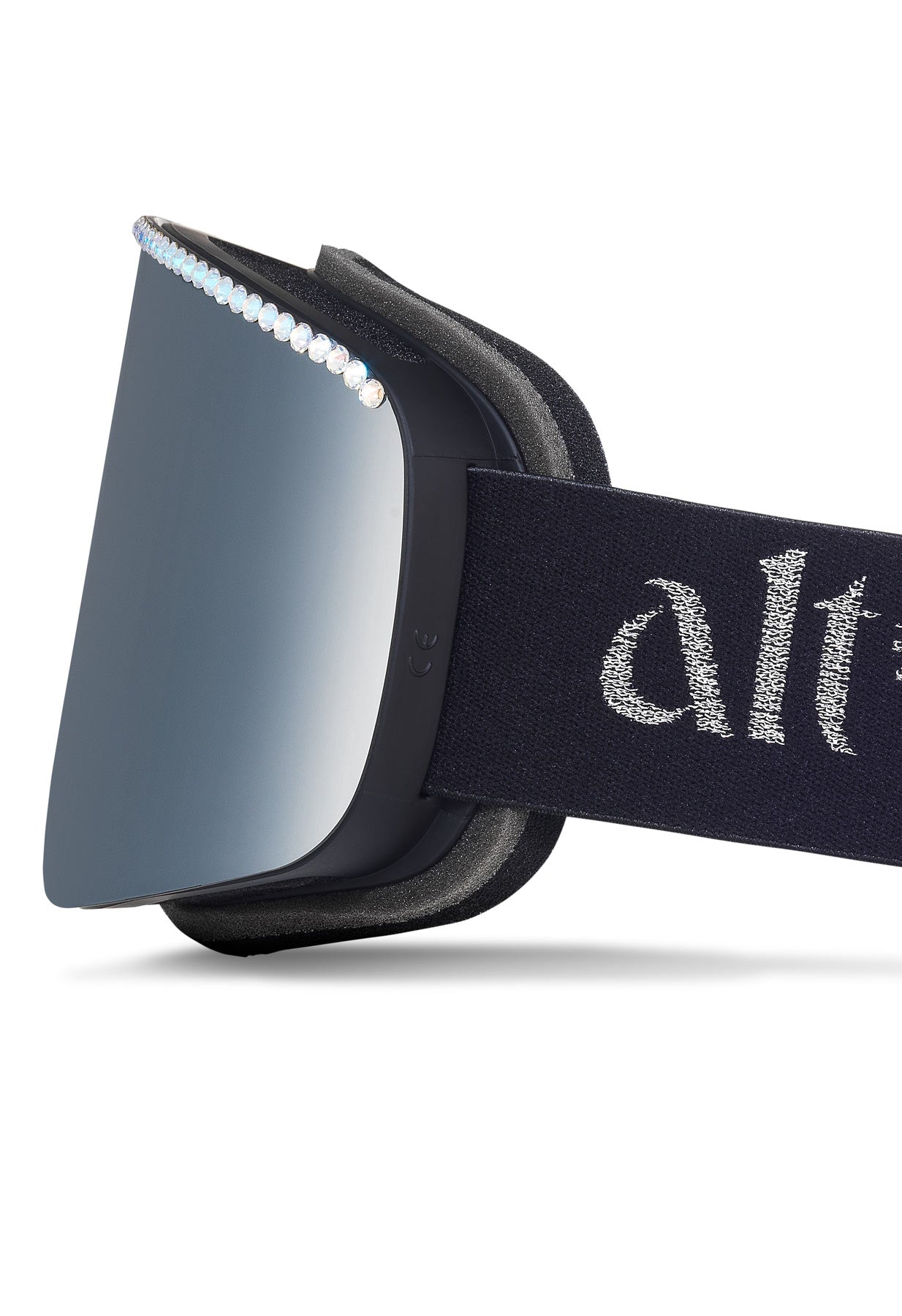 Alt*ego Runway Ski Goggle in Silver Shimmer