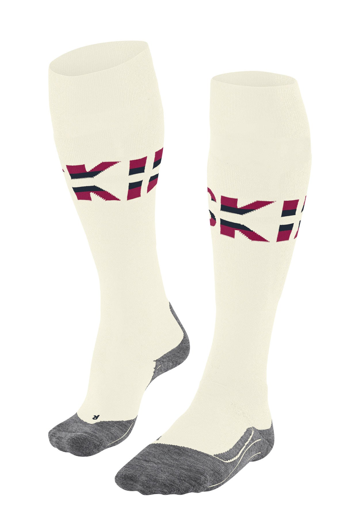 Falke SK4 Ladies Advanced Ski Socks in Off White