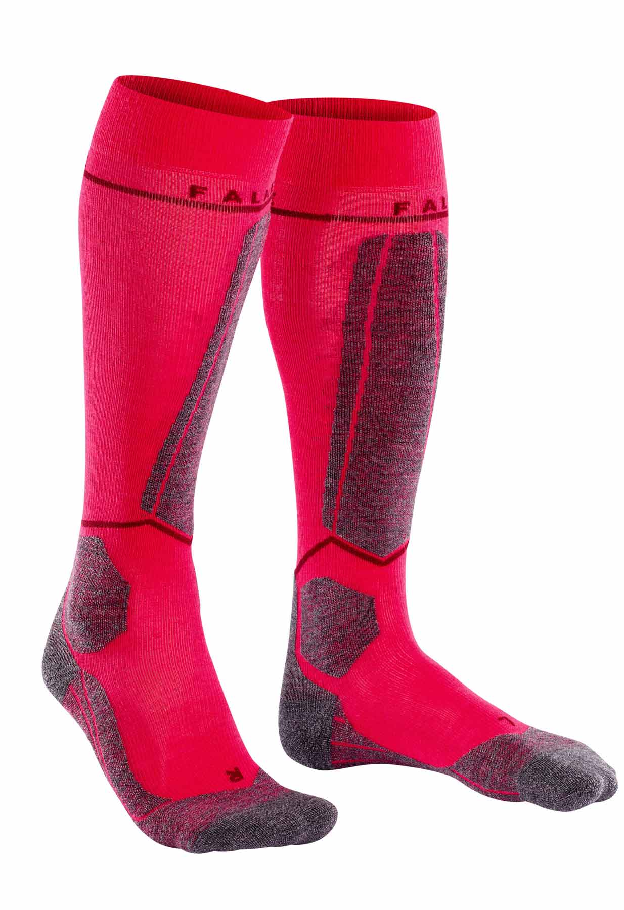 Falke SK4 Advanced Light Compression Ladies Ski Socks in Rose