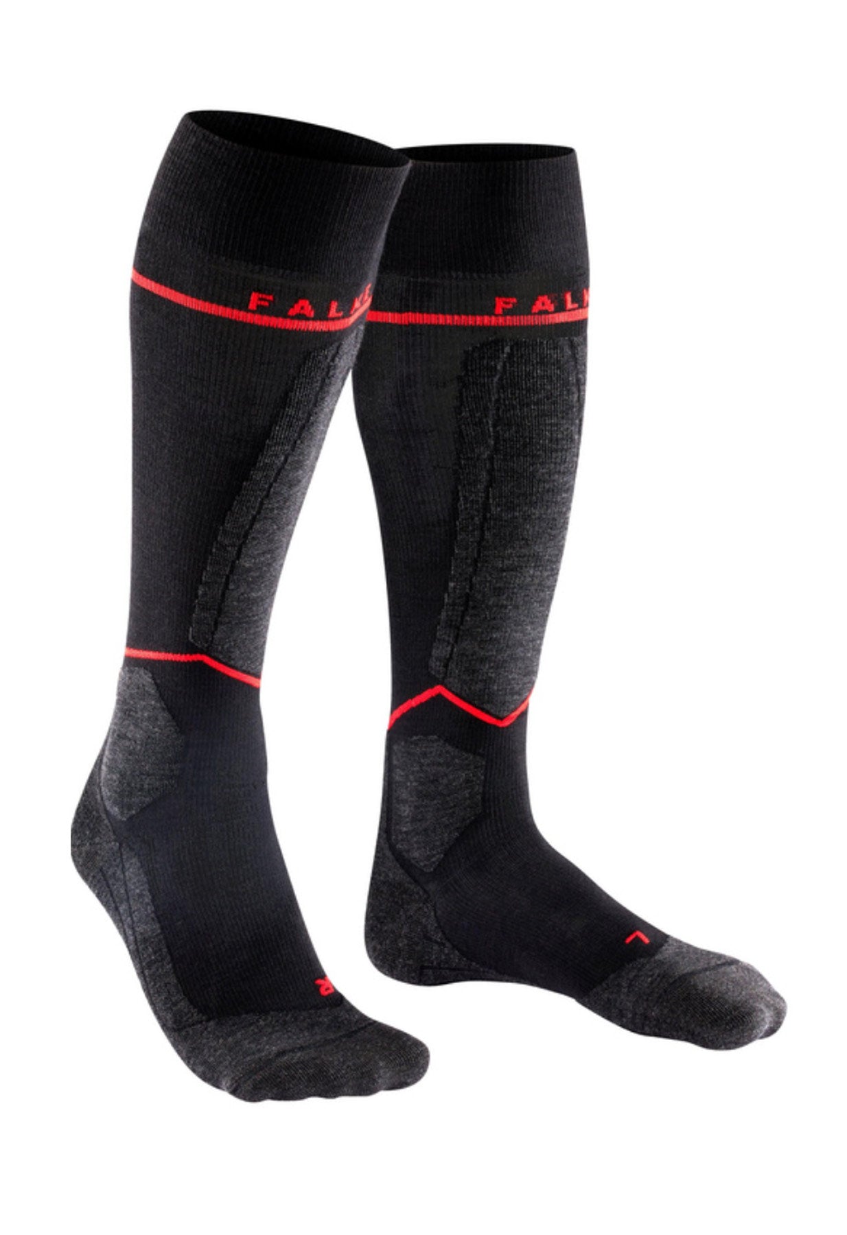 Falke SK4 Advanced Light Compression Ladies Ski Socks in Black