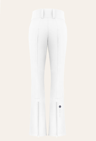 Poivre Blanc W24-0822 Shorter length Stretch Ski Pant in White