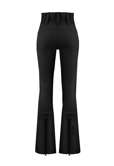 Poivre Blanc Short Length Softshell Ski Pant in Black 1121