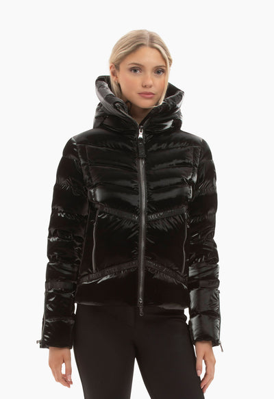 Kelly by Sissy Colorado Black Downfilled Ski Jacket