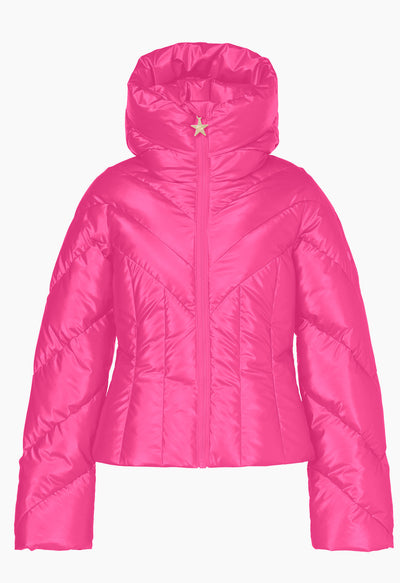 Goldbergh Inez Pink Ski Jacket with Hood