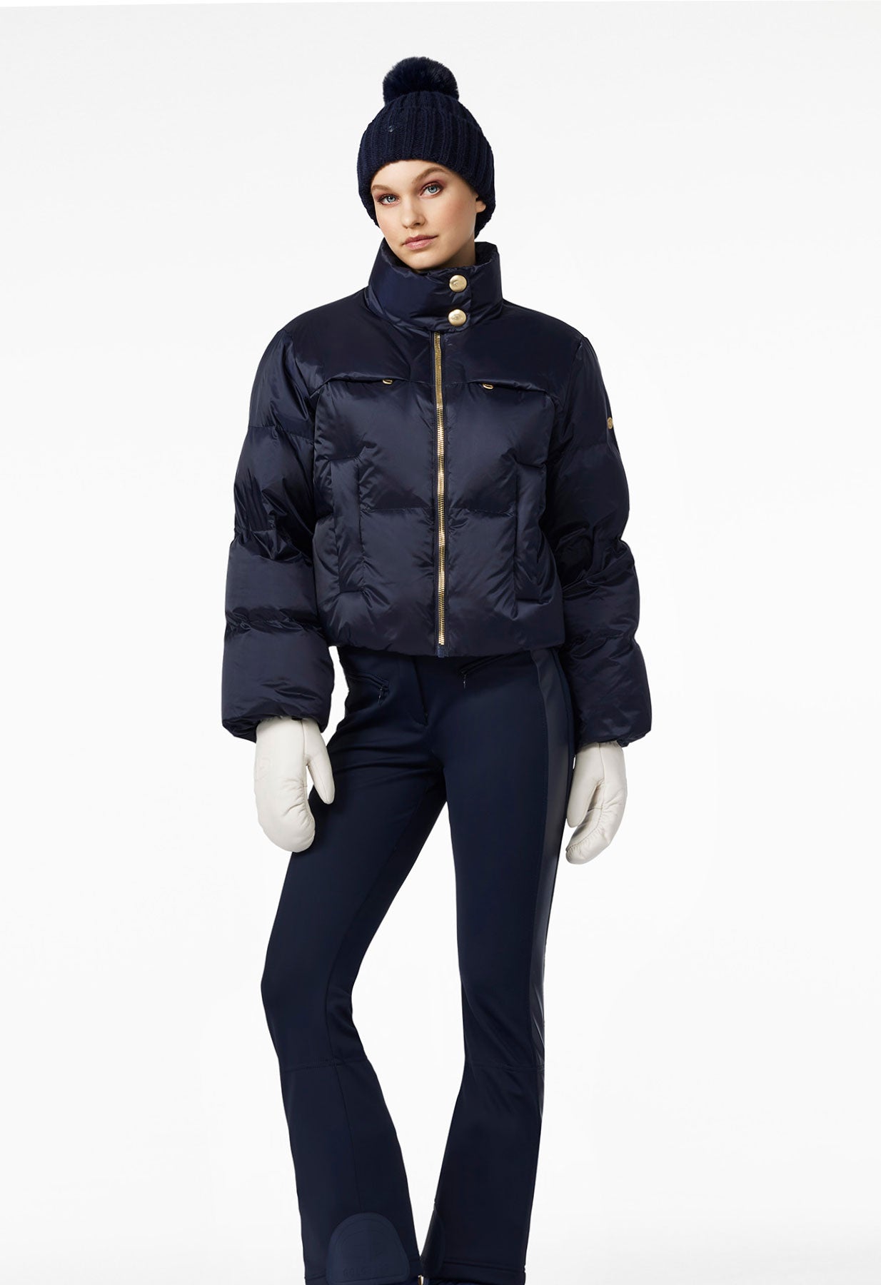 Goldbergh Queenie Down Ski Jacket in French Navy