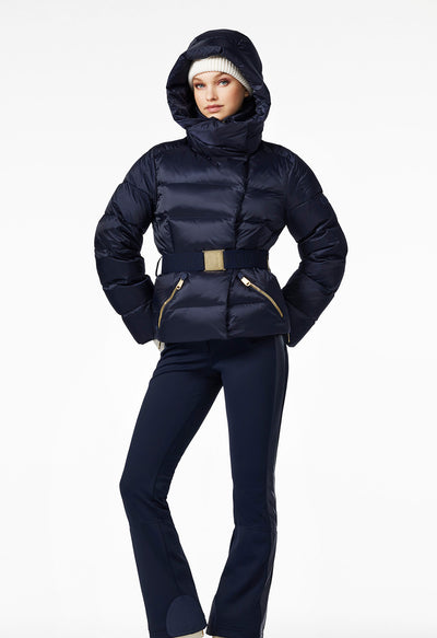 Goldbergh Bea Downfilled Ski Jacket in Blue