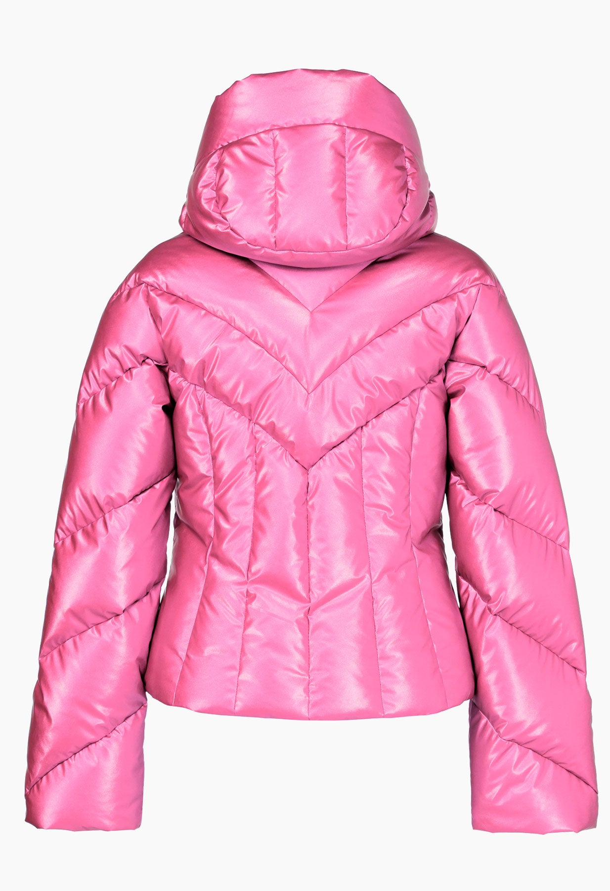 Goldbergh Elodie Down Ski Jacket in Pink