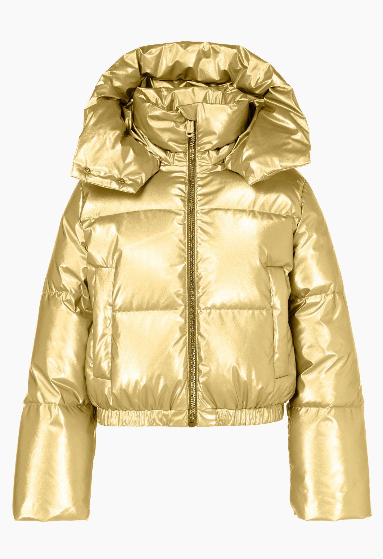 Goldbergh Oceane Down Ski Jacket in Gold