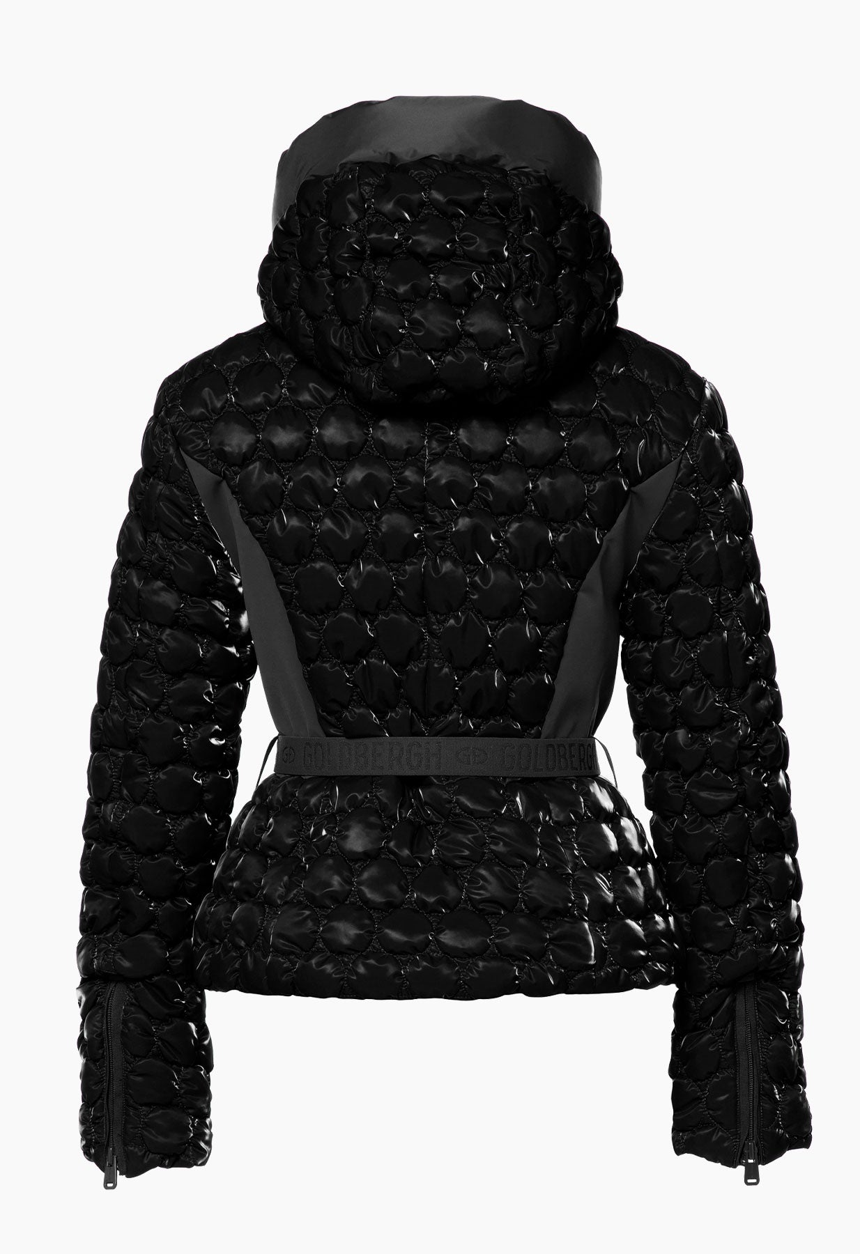 Goldbergh Monique Ski Jacket in Black with Hood