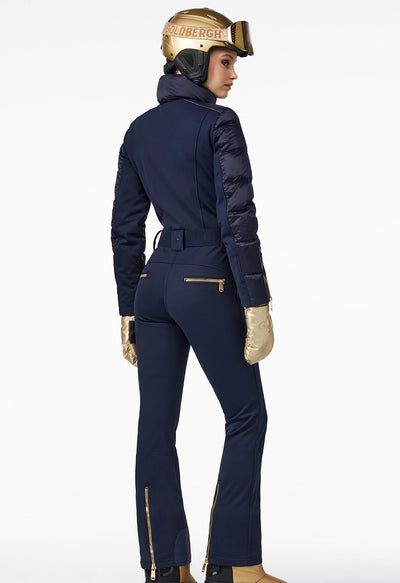 Goldbergh Arselle One Piece Ski Suit in French Blue