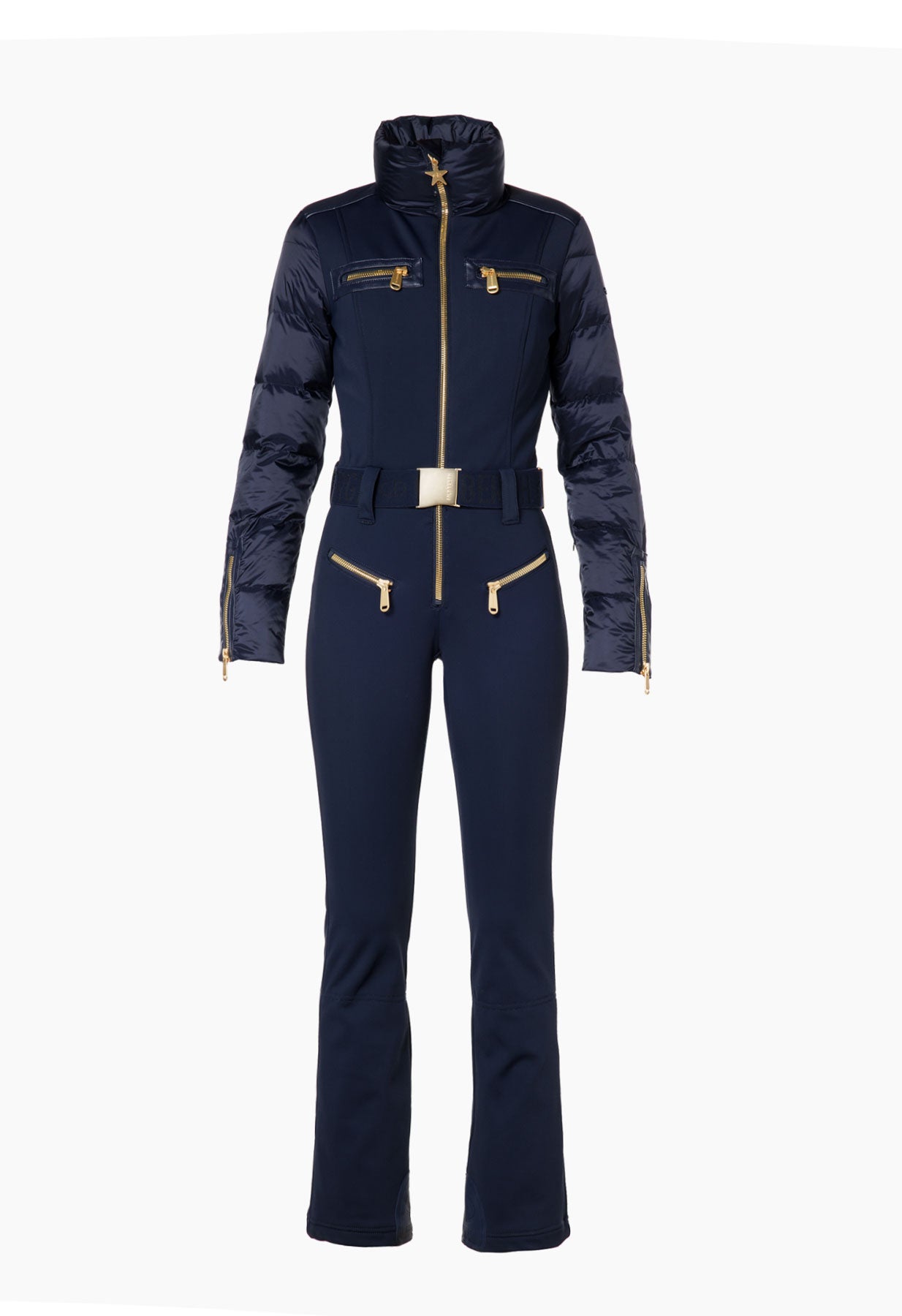 Goldbergh Arselle One Piece Ski Suit in French Blue