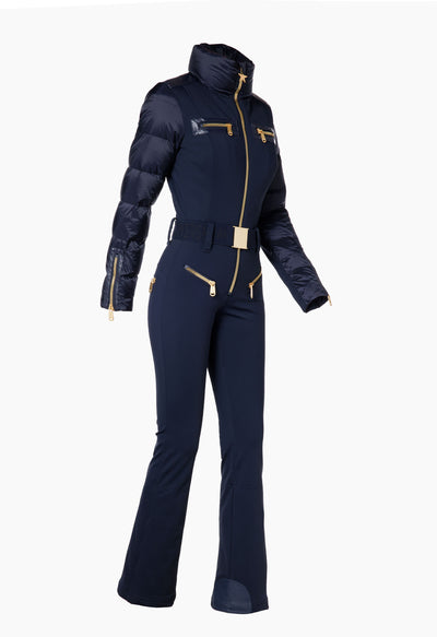 Goldbergh Arselle One Piece Ski Suit in French Blue