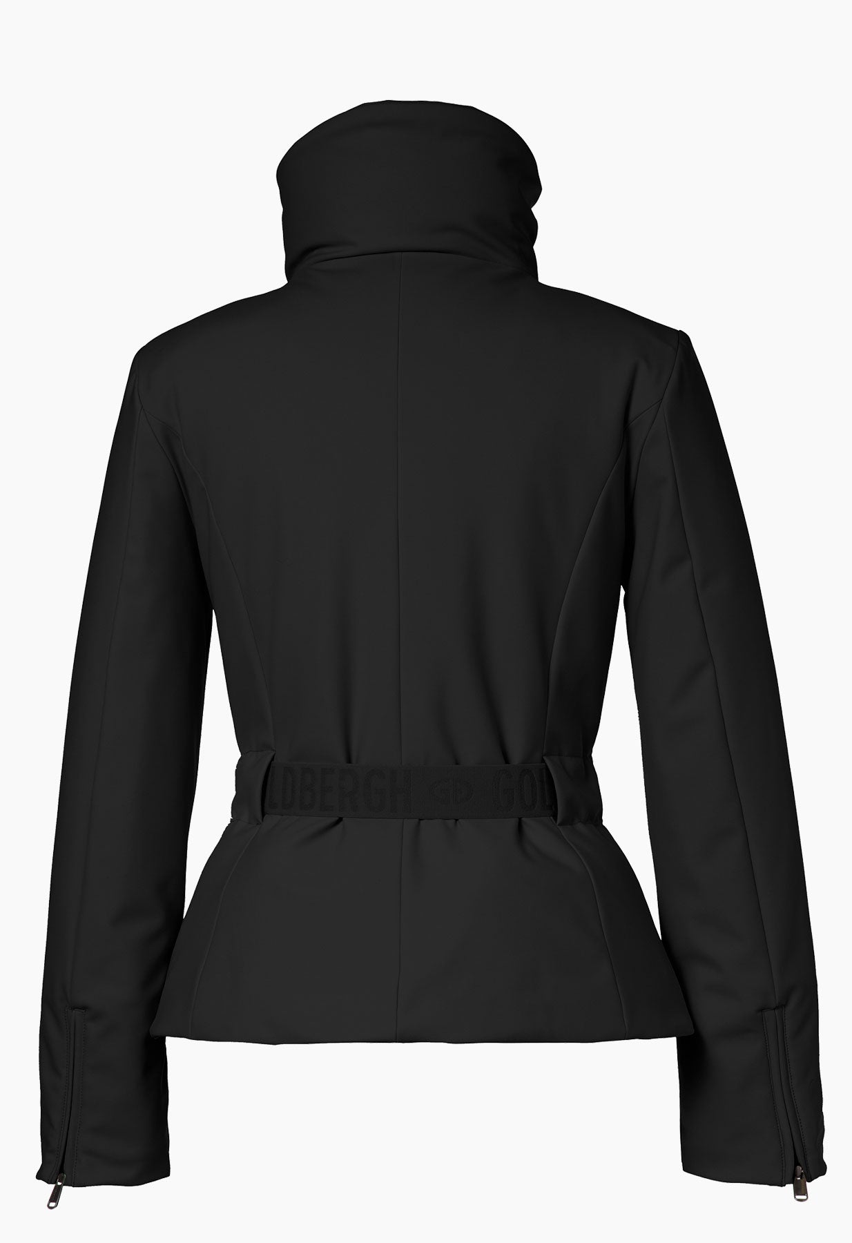 Goldbergh Elegante Belted Ski Jacket in Black