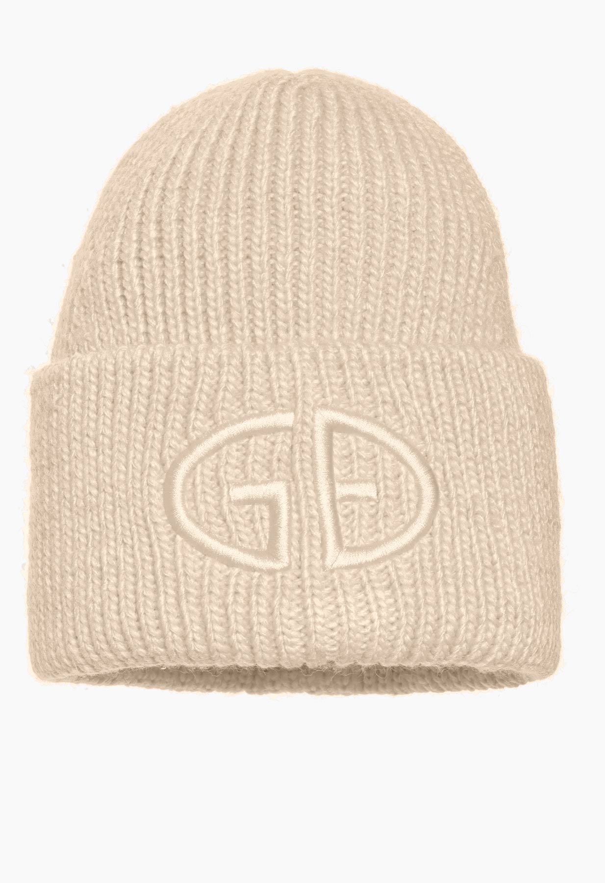 Goldbergh Valerie Knitted Beanie in Champagne