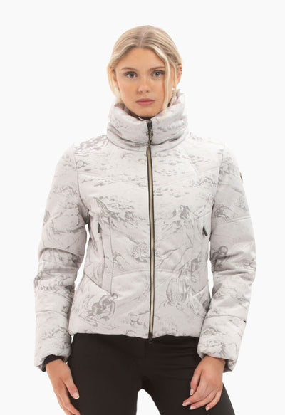 Sportalm Silver Grey Ski Jacket 1820546410