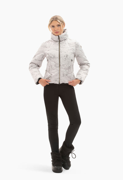 Sportalm Silver Grey Ski Jacket 1820546410