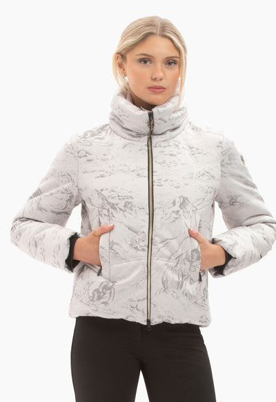 Sportalm Silver Grey Ski Jacket 1820546410