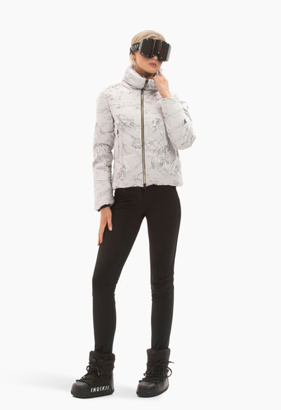 Sportalm Silver Grey Ski Jacket 1820546410