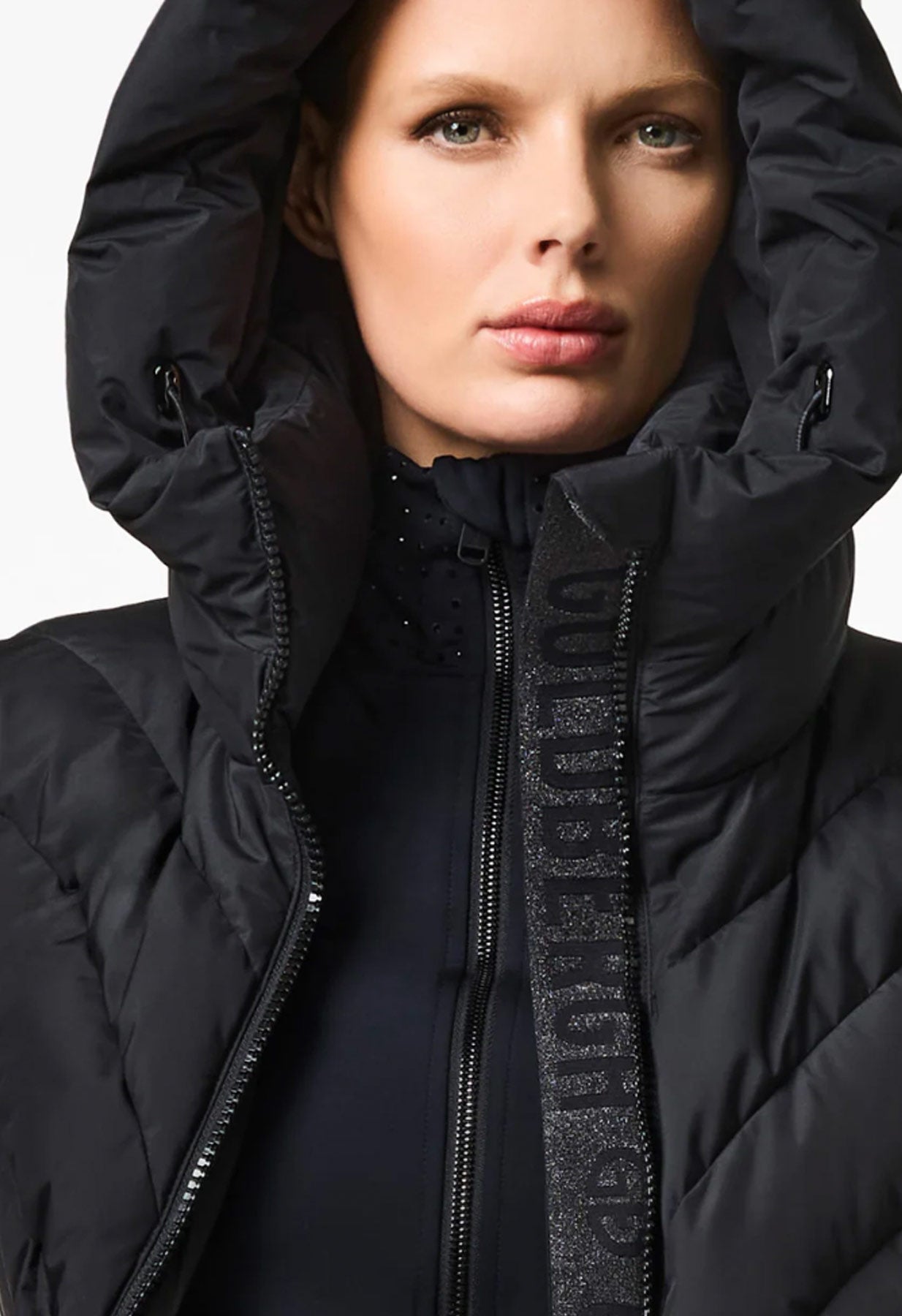 Goldbergh Inez Black Ski Jacket with Hood