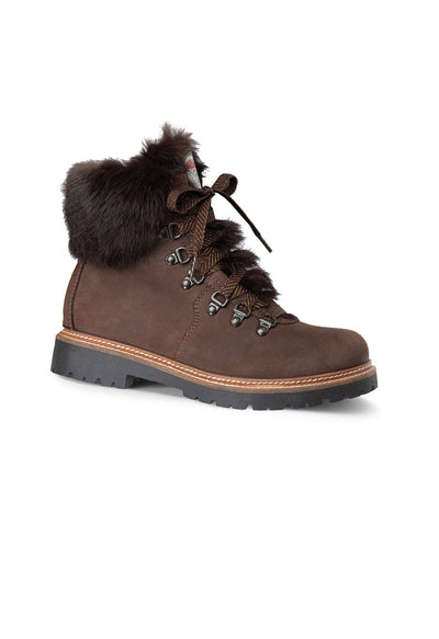 OLANG Cora Nubuck Boots in Brown