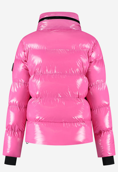 Nikkie Gstaad Laquer Pink Ski Jacket