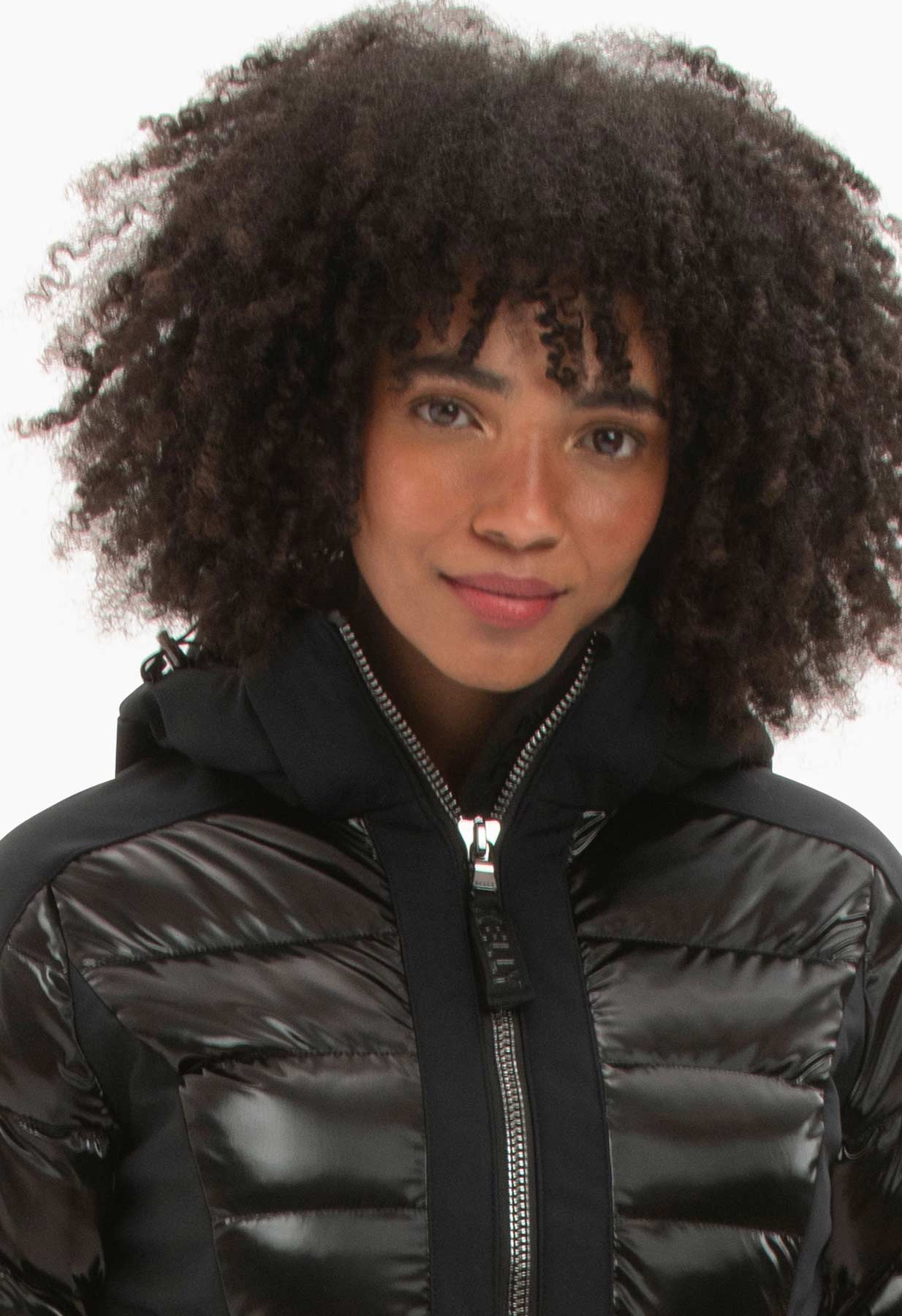 Kelly by Sissy Paris Softshell Ski Jacket in Black