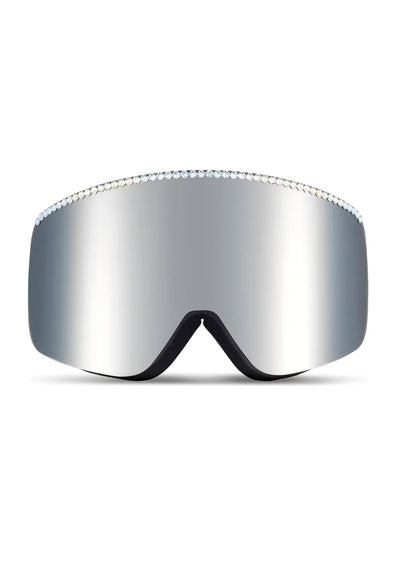 Alt*ego Runway Ski Goggle in Silver Shimmer