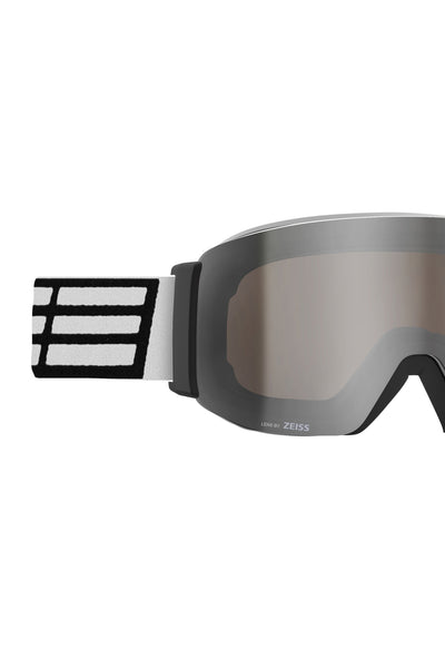 Salice 102 White and Black Ski Goggles