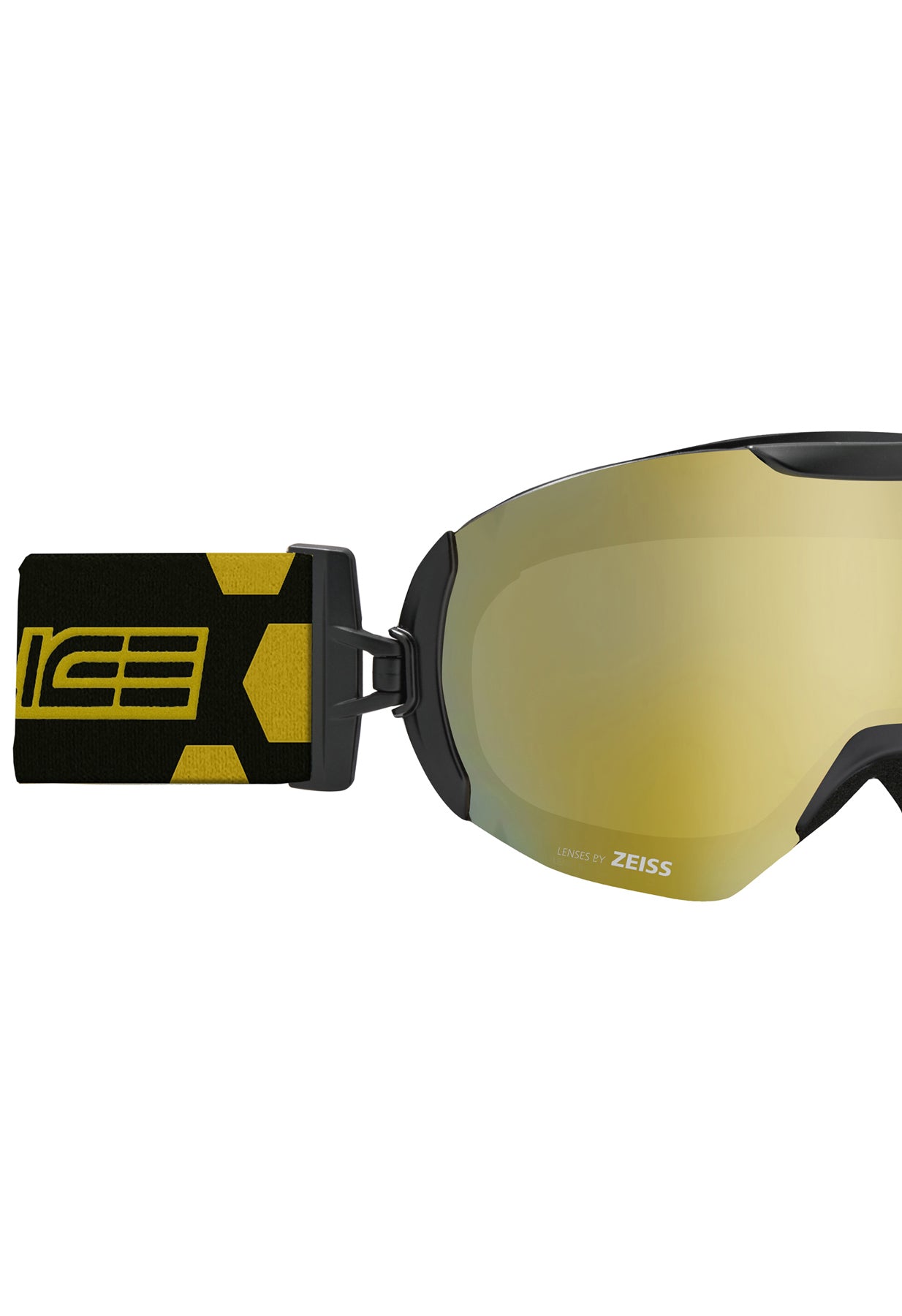 Salice 604 Black and Gold Ski Goggles