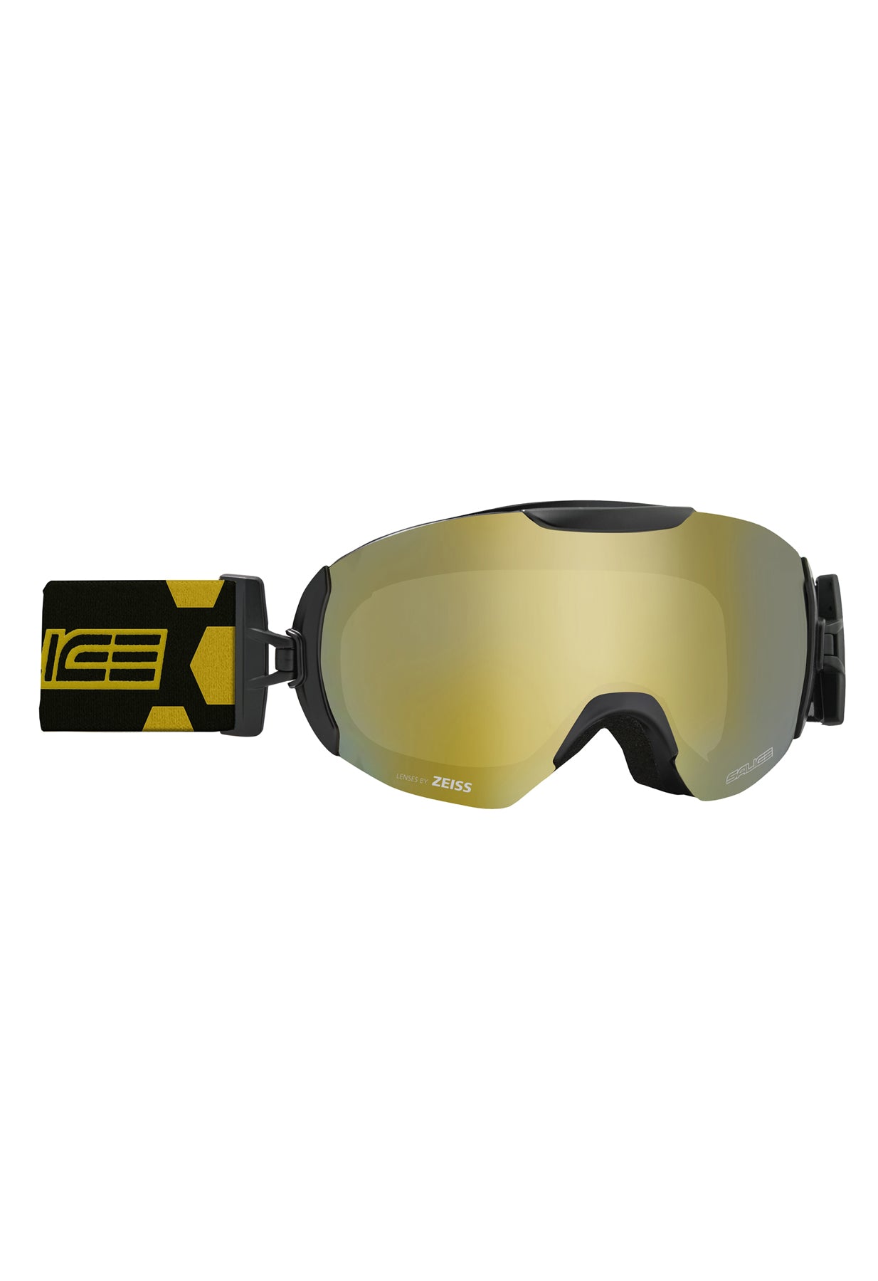 Salice 604 Black and Gold Ski Goggles