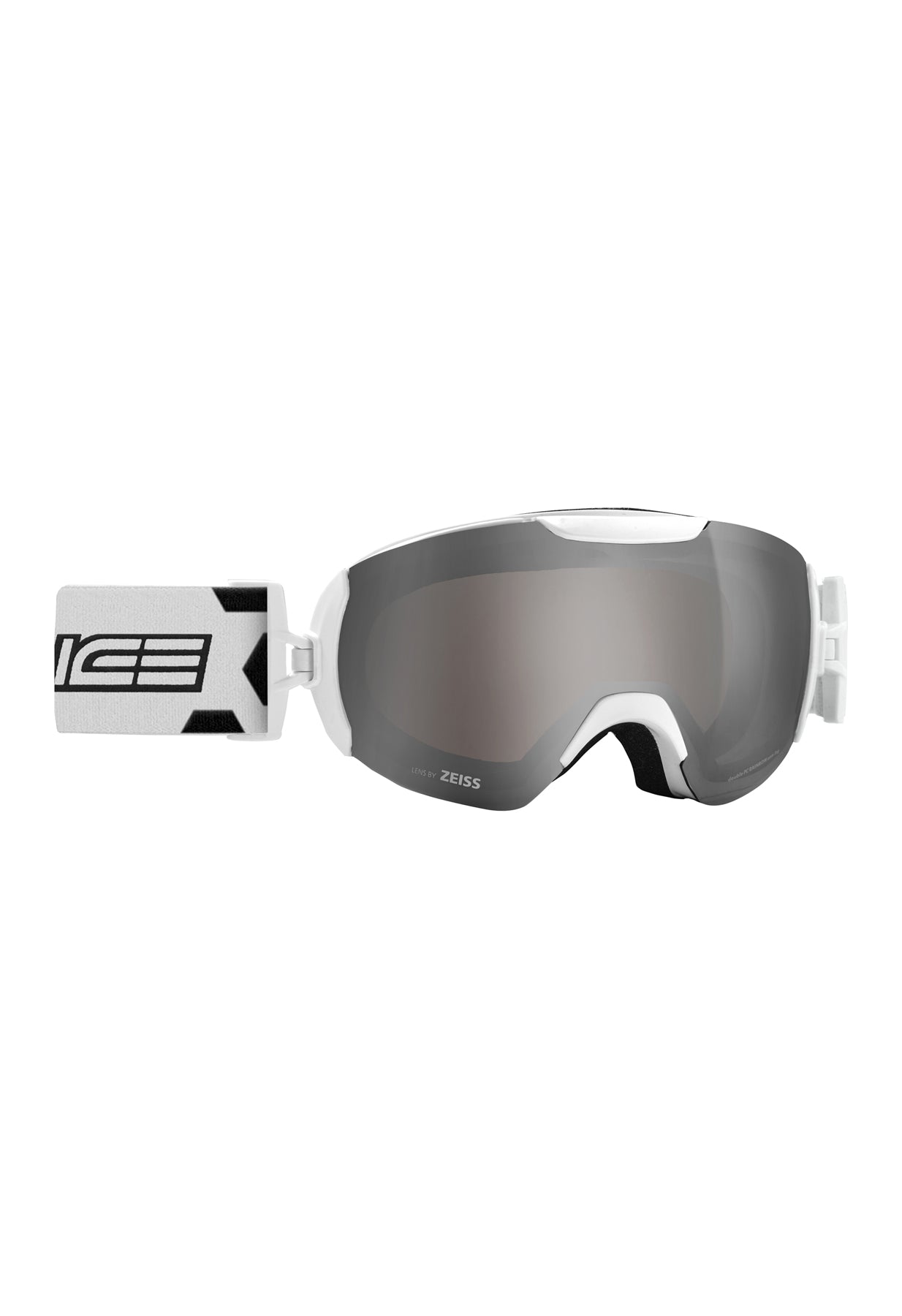 Salice 604 White and Black Ski Goggles