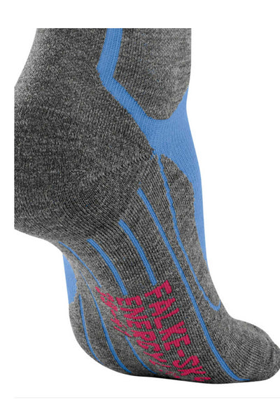 Falke SK4 Advanced Light Compression Ladies Ski Socks in Blue