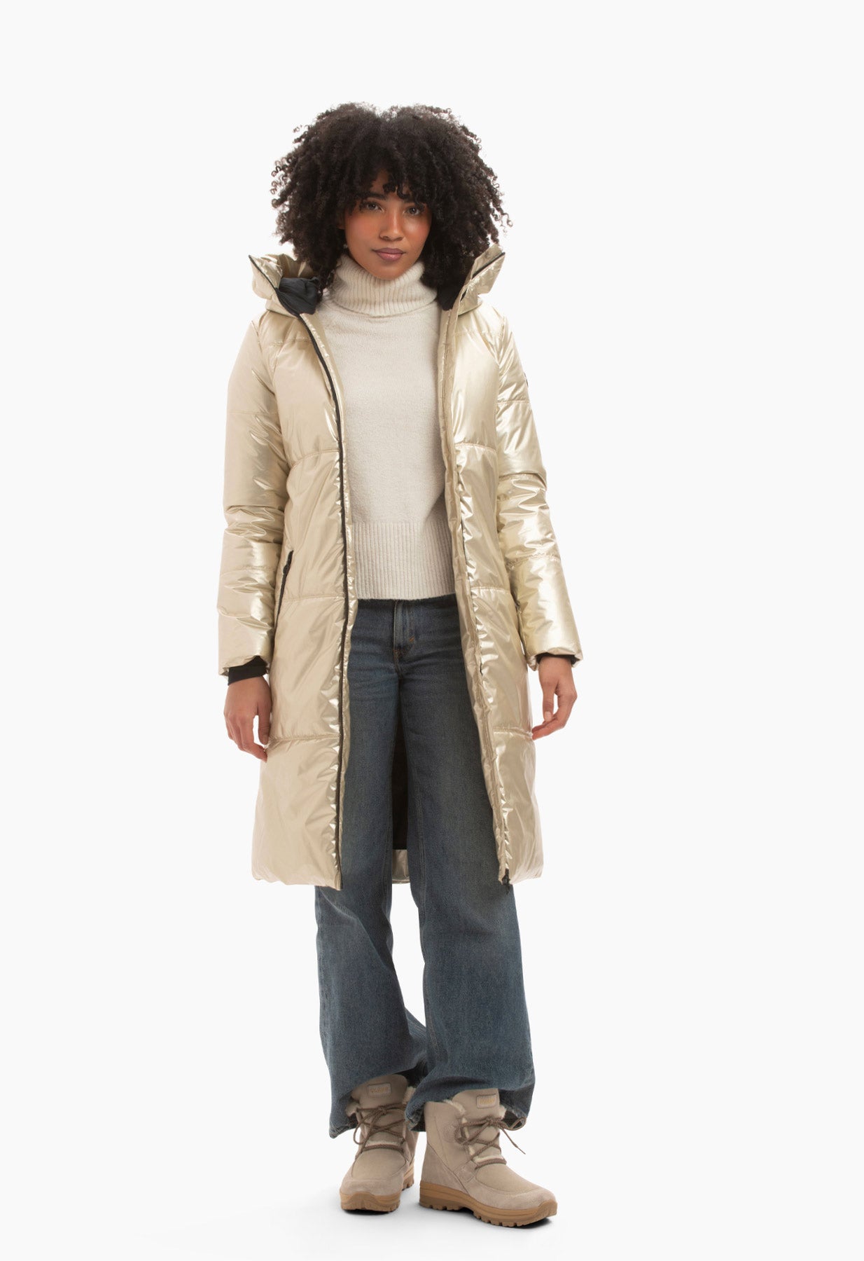 Sportalm Gold Winter Coat 1821005495