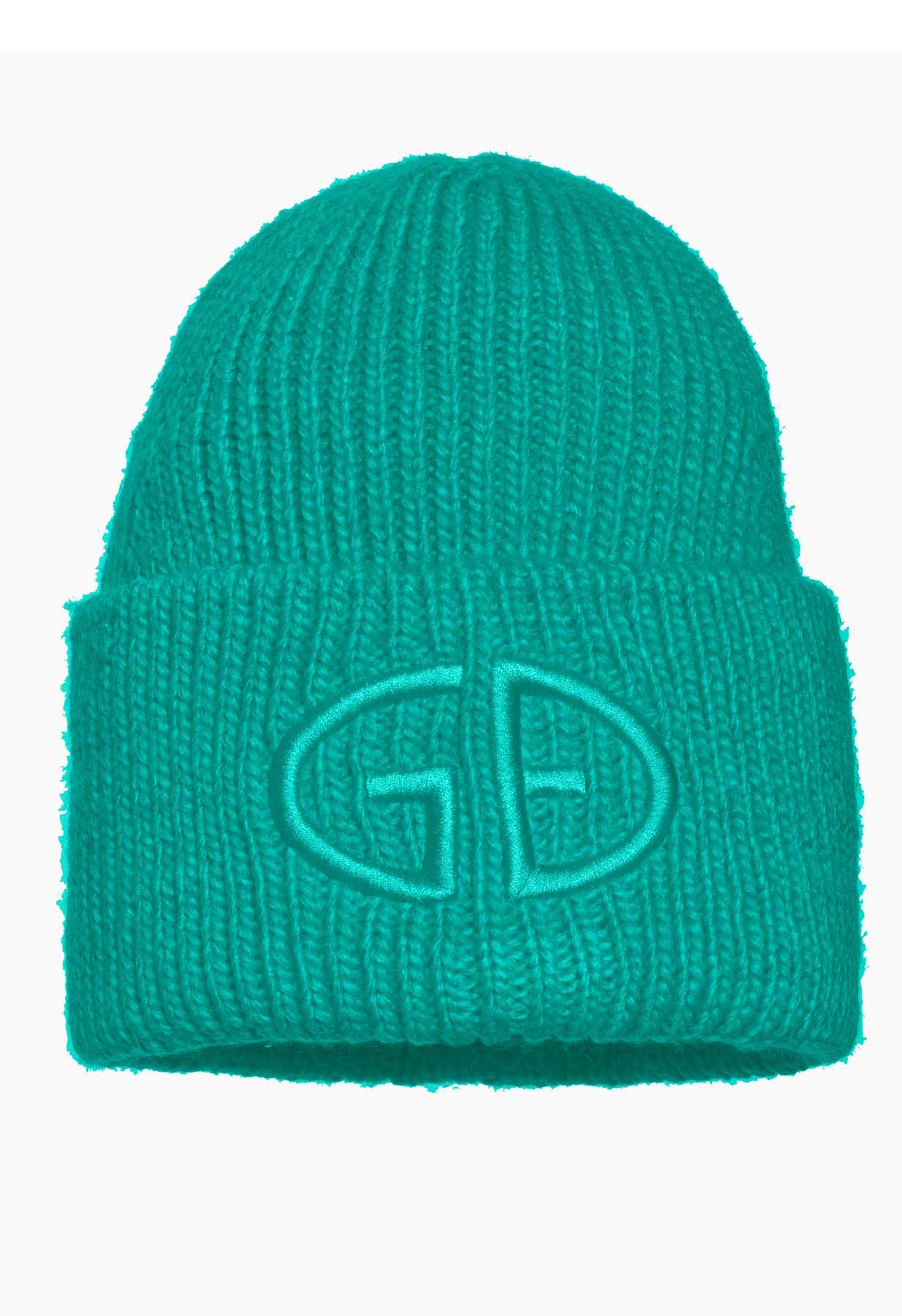 Goldbergh Valerie Knitted Beanie in Bright Green