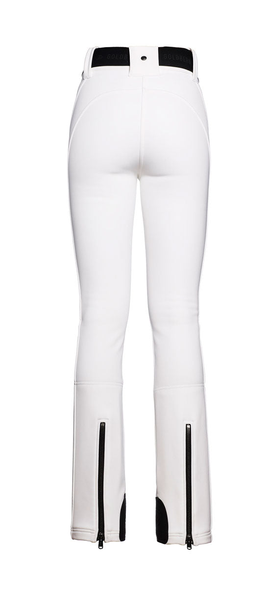 Goldbergh Pippa White Straight Stretch Ski Pant