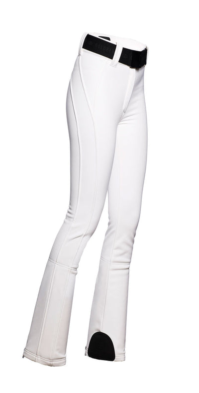 Goldbergh Pippa White Straight Stretch Ski Pant